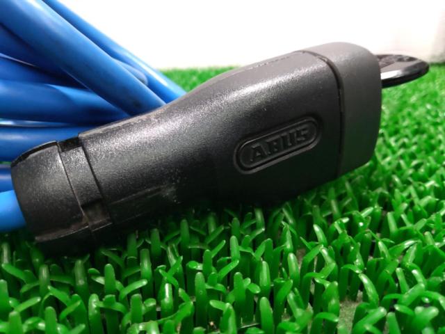 ABUS 4508K キータイプワイヤーロック ブルー