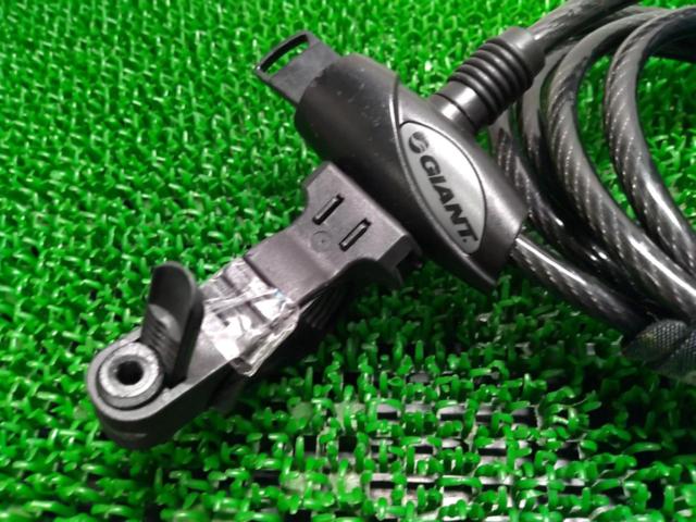 GIANT FLEX KEY CABLE LOCK ワイヤーロック ブラック