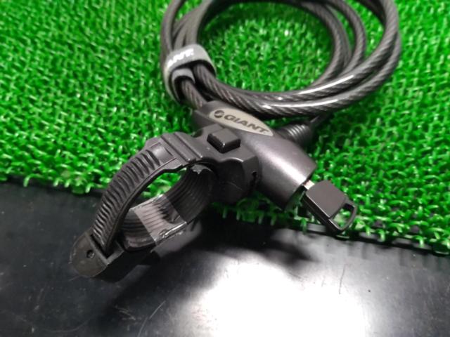 GIANT FLEX KEY CABLE LOCK ワイヤーロック ブラック