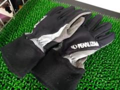 ※リフレクター部ヒビ割れ サイズMPEARL IZUMI ウインターグローブ ブラック