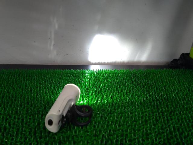 OWLEYE ミニUSB タイプB 充電式フロントライト ホワイト