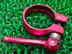 34.9Φ KCNC Z6 シートクランプ レッド