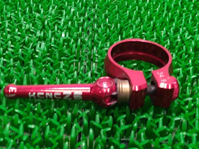 34.9Φ KCNC Z6 シートクランプ レッド