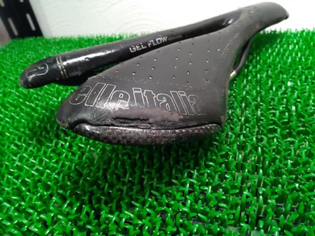 SELLE ITALIA SLC GEL FLOW スポーツ用サドル ブラック