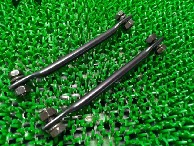 メーカー不明 リムブレーキ車対応リアキャリア ブラック