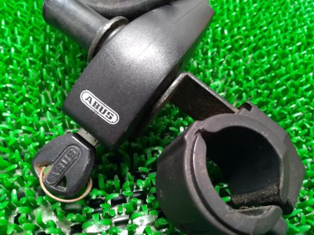 ABUS キーロック式ワイヤーロック ブラック