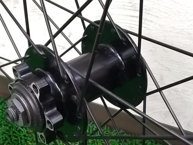 メーカー不明 700Cディスクブレーキホイール 前後セット
