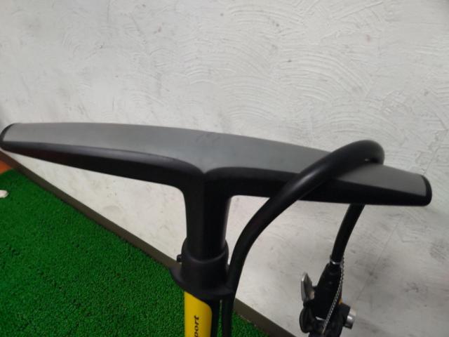 米/仏/英式対応 TOPEAK JOEBLOW SPORT フロアポンプ イエロー