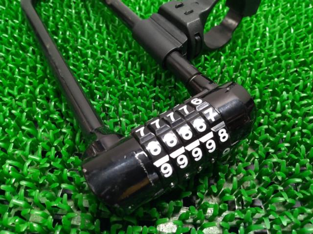 GINAT 5桁ダイヤルU字ロック ブラック