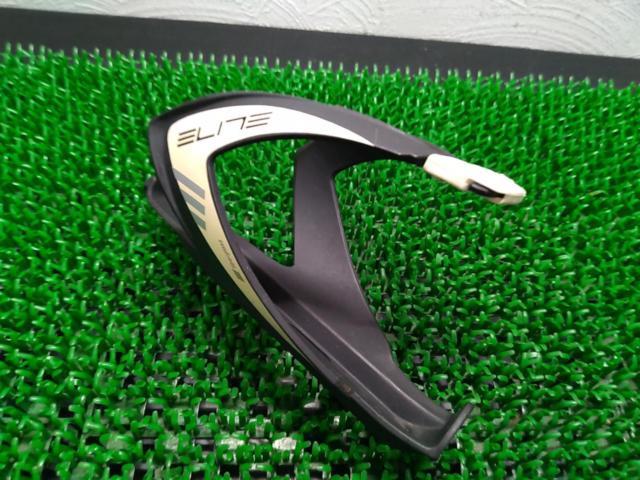 ELITE ボトルケージ ブラック/ホワイト