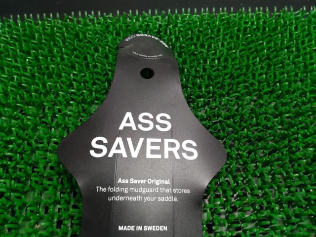ASS SAVERS リアフェンダー ブラック