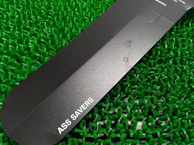ASS SAVERS リアフェンダー ブラック