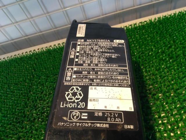 Panasonic NKY576B02A 8Ah 電動アシスト自転車用バッテリー ブラック
