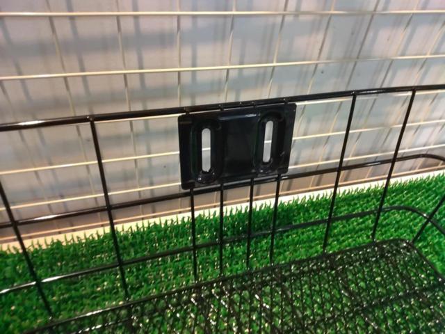 ※ビス類無し メーカー不明 フロント用かご ブラック