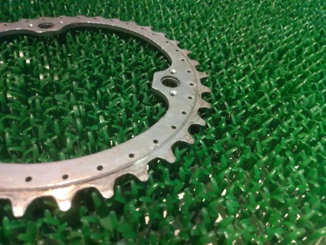 36T BCD106 メーカー不明 3穴チェーンリング シルバー
