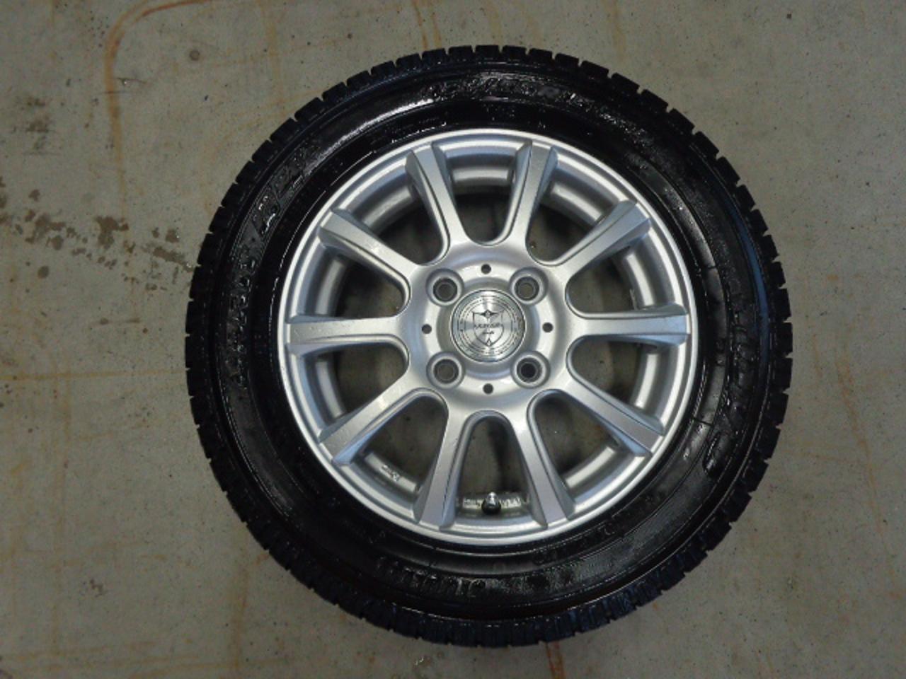 weds Joker FLASH + TOYO GARIT G4 (P08128) | カー用品 スタッドレスタイヤホイールセット 13インチ ...