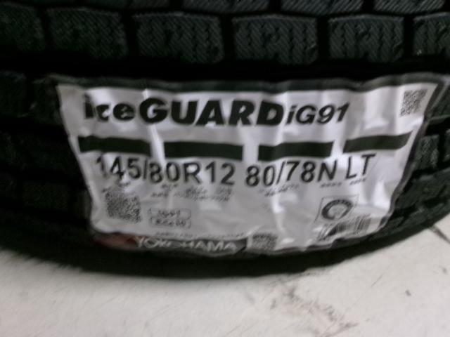 TOPY スチールホイール + YOKOHAMA iceGUARD iG91 新品4本セット