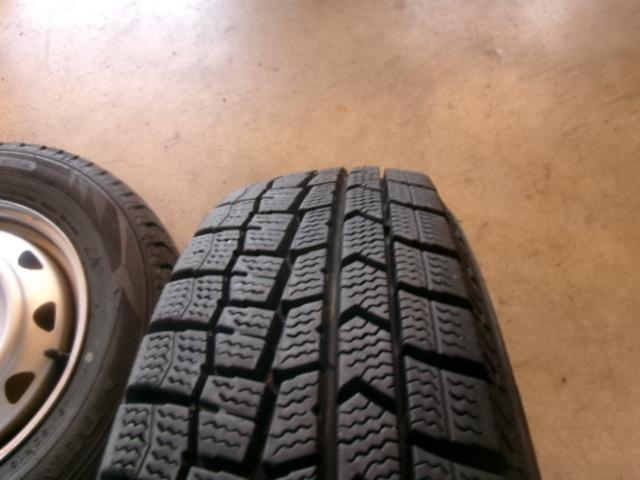 メーカー不明 マルチスチールホイール + DUNLOP WINTERMAXX WM02