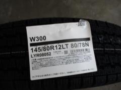 BRIDGESTONE W300 145/80R12LT 80/78N ’26年製造 新品 4本セット