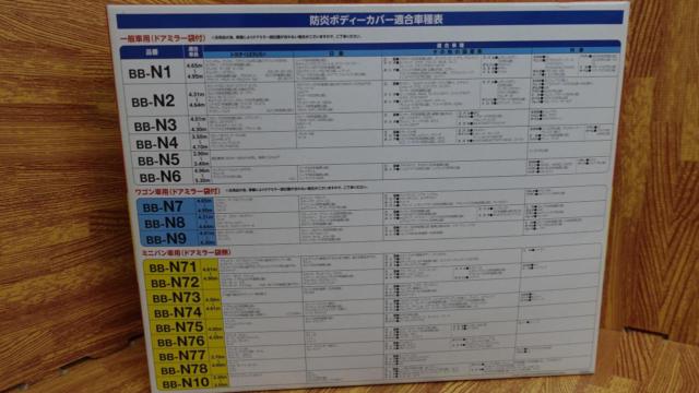 5 ARADEN(アラデン) [BB-N2] アクセラ/スカイライン/ソアラ/ギャラン/インテグラ等 防炎ボディーカバー 