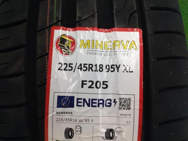 MINERVA F205 | 新品 | アップガレージ ホイールズ千葉市原店 | カー用品 タイヤ 18インチタイヤを通販で購入する | 中古 ...