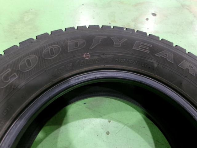 【1本のみ】GOODYEAR CARGO PRO 195/80R15 107/105N LT