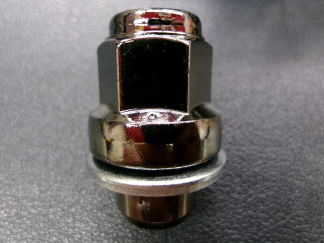 TOYOTA 純正平面座(平座)ナット ブラック M12xP1.5 90942-01115