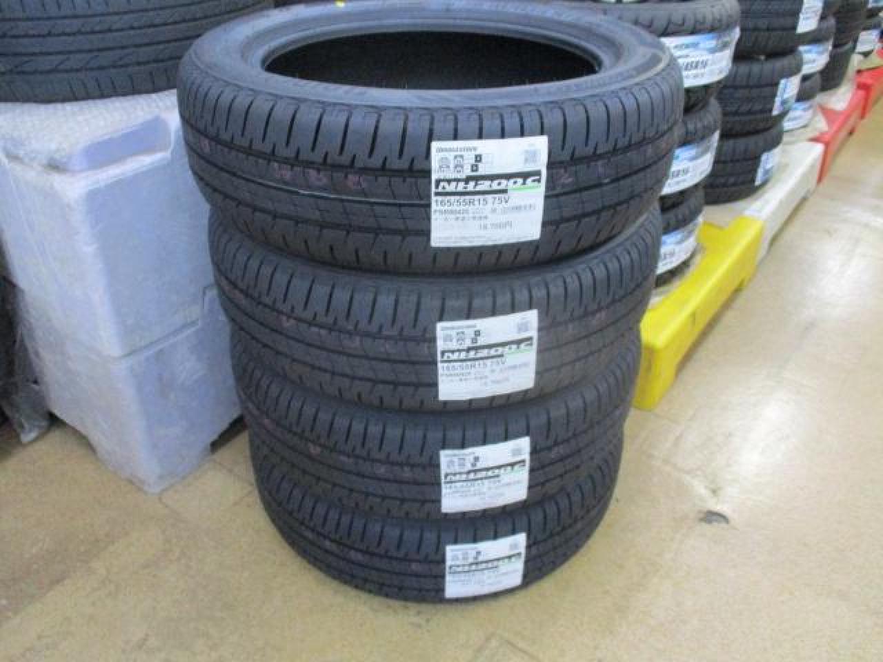 4本セット】 BRIDGESTONE ECOPIA NH200C 165/55R15 75V | 新品 