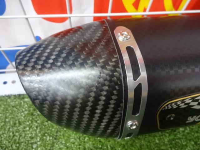 Excellent condition items in stock! YOSHIMURA
R-77S
Cyclone
Carbon end
Slip-on
Ninja250・400(’18-)/Z250・Z400(’19-)