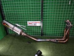 Rare parts! AKRAPOVIC
Titanium Oval
Furueki muffler
Removed from a ZX-12R (ZXT20B) ('06)