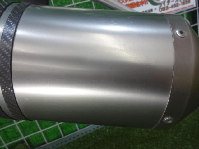Rare parts! AKRAPOVIC
Titanium Oval
Furueki muffler
Removed from a ZX-12R (ZXT20B) ('06)