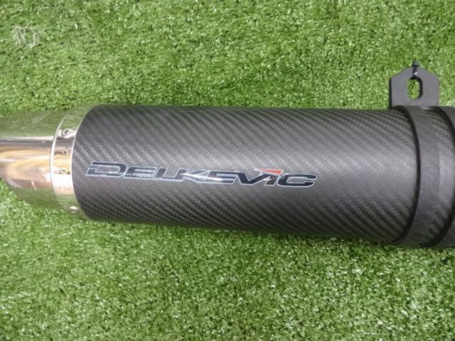 ☆☆【DELKEVIC】COM260J カーボンフルエキゾーストマフラー CBF125(’08-’14)