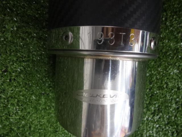 ☆☆【DELKEVIC】COM260J カーボンフルエキゾーストマフラー CBF125(’08-’14)