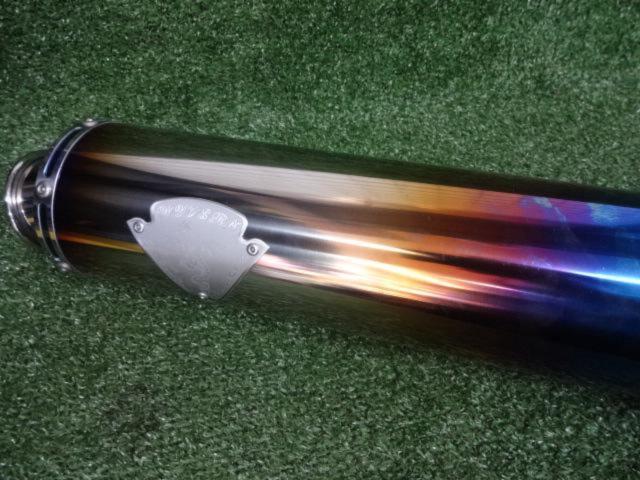 ☆R’s gear(アールズギア) WYVERN フルチタン オーバルフルエキマフラー CB400SF(’08-’17)(EBL-NC42)