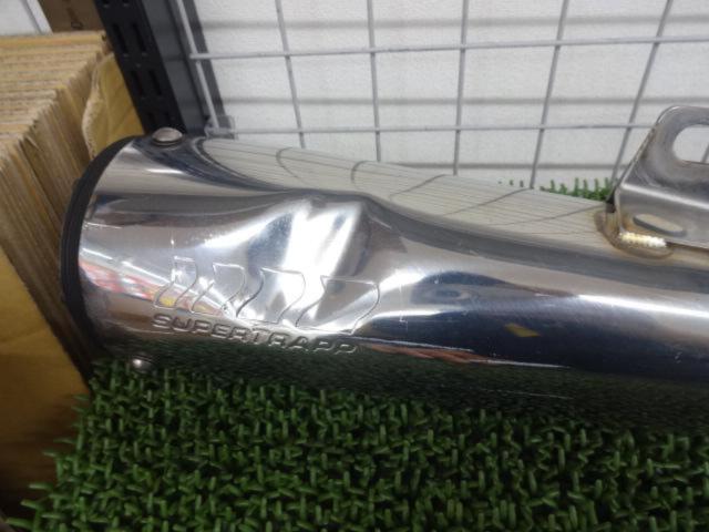 ワケアリ!★☆☆Super Trapp(スーパートラップ) 4インチ メガホンマフラー グラストラッカー キャブ車(BA-NJ4BA)外し