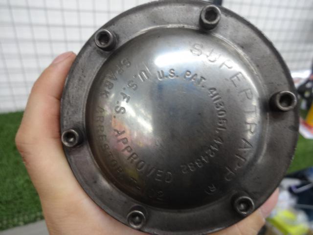 ワケアリ!★☆☆Super Trapp(スーパートラップ) 4インチ メガホンマフラー グラストラッカー キャブ車(BA-NJ4BA)外し