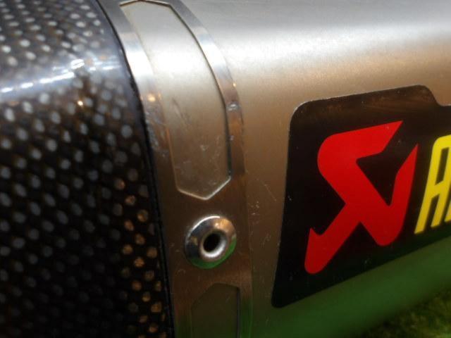  AKRAPOVIC (Akurapo Vittorio h)
Slip online
Stainless
Full exhaust muffler
G310GS(2BL-G31AA)(’17-’18)