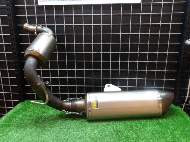  AKRAPOVIC (Akurapo Vittorio h)
Slip online
Stainless
Full exhaust muffler
G310GS(2BL-G31AA)(’17-’18)