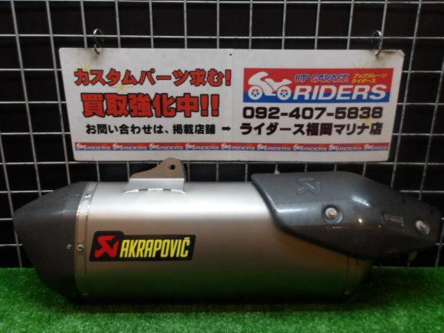  AKRAPOVIC (Akurapo Vittorio h)
Slip-on
Line
Silencer
Removed 1190 ADOVENTURE ('15)
