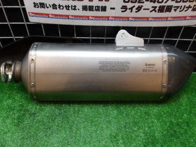 AKRAPOVIC (Akurapo Vittorio h)
Slip-on
Line
Silencer
Removed 1190 ADOVENTURE ('15)