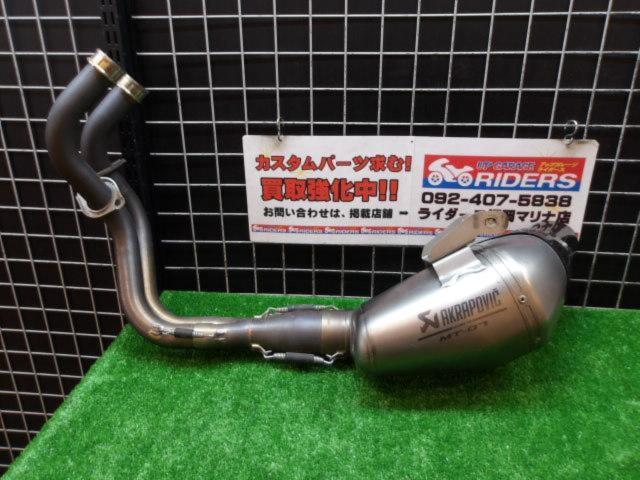 AKRAPOVIC
Racing Line
Full exhaust
MT-07 ('14 -'17) / XSR700 ('18 -'19)