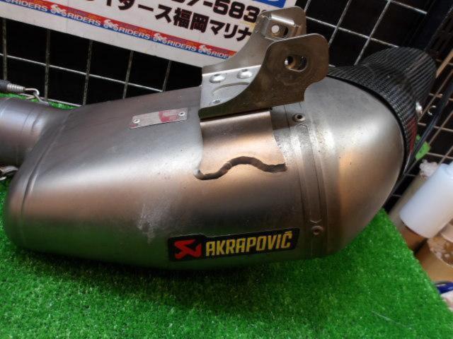AKRAPOVIC
Racing Line
Furueki muffler
MT-09 ('14-'20)
Tracer / GT ('15 -'20)
XSR900 ('16-'20)
