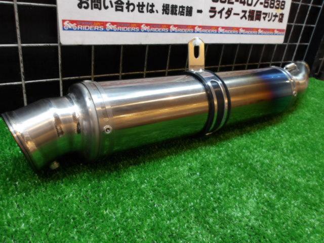 ★☆メーカー不明 スリップオンサイレンサー YZF-R6(’03)外し