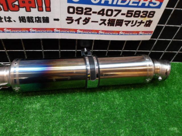 ★☆メーカー不明 スリップオンサイレンサー YZF-R6(’03)外し