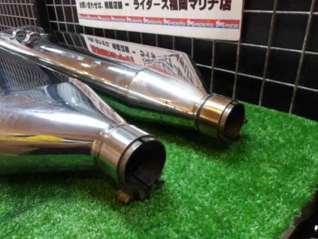 Recommended! S&S
Oval slip-on muffler
Touring ('95 - '16)