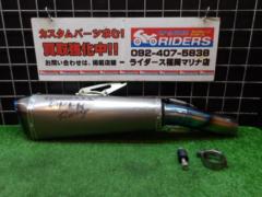 OVER RACING(オーヴァーレーシングプロジェクツ) TT-Formula RS+PRO フルチタン スリップオンサイレンサー Ninja250(’18-’22)