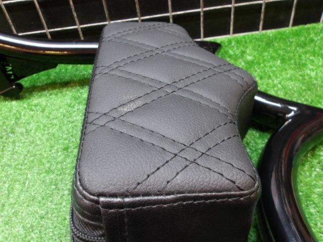 CMC (Custom Sports)
El Rey
Detachable backrest
14 inches
Gloss Black
Diamond stitch
Touring-related ('09-'24)