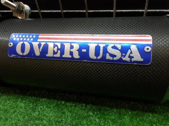 ★☆OVER RACING(オーヴァーレーシングプロジェクツ) USA カーボンスリップオンサイレンサー Vmax1200(’95)外し