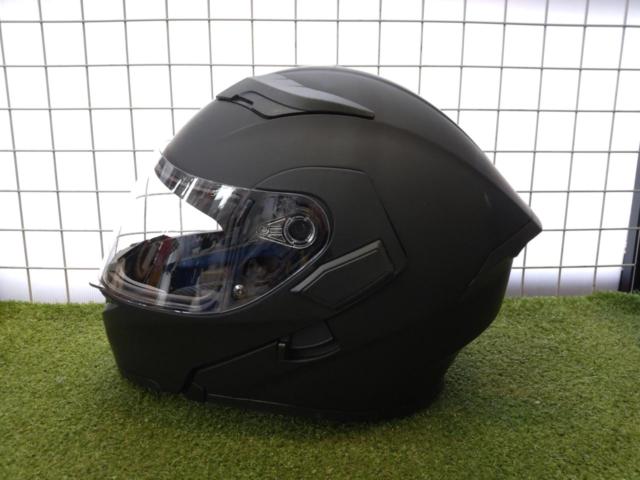Jiekai】JK-902 システムヘルメット マットブラック サイズ:XXL 
