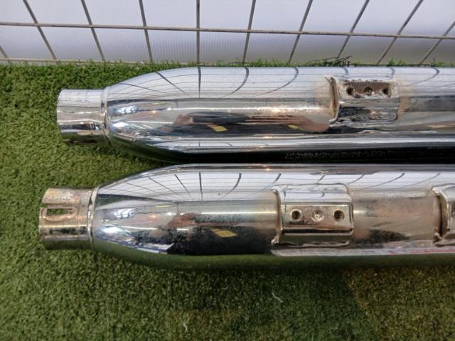 ★☆【HarleyDavidson(ハーレーダビッドソン)】純正 スラッシュダウンサイレンサー Fat Boy [FLSTF1580](BX5)